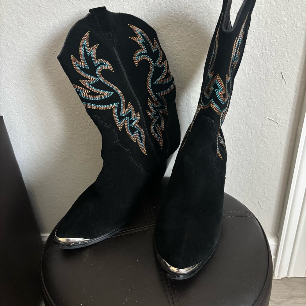 dingo Black Stylish Boots